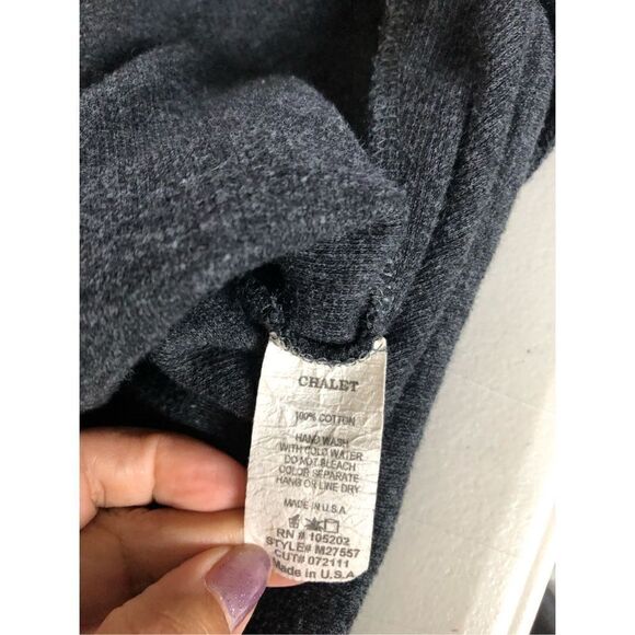 Vintage Chalet Dress Long Sleeve Cowl Neck Pockets Size M - Picture 12 of 12